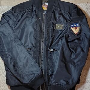 Harley-Davidson Men's Black Bomber Jacket